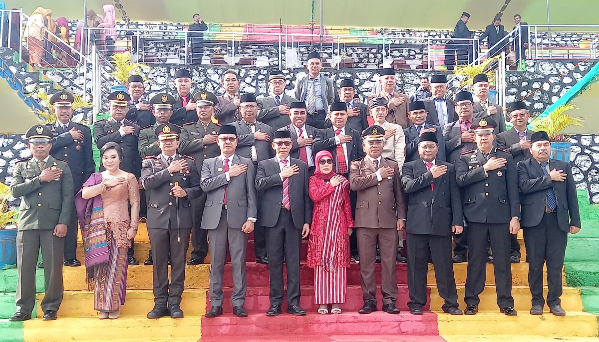 HUT Polri Ke 77 Polres Buton Siap Wujudkan Pemilu Damai menuju Indonesia Maju