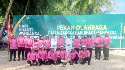 Kejari Buton Ikut lomba HBA Ke 63 Kejati Sultra