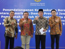 Naskah Kesepakatan Bersama Komponen Pendanaan Pilkada Serentak di Jabar Ditandatangani