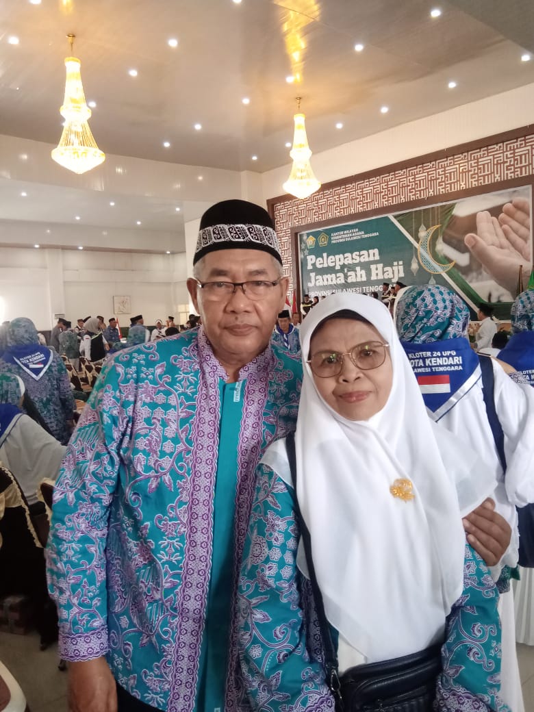 Om Jek, Wartawan Senior Sultra Tutup Usia Saat Menunaikan Ibadah Haji