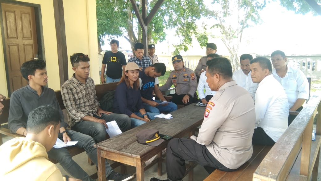 Merasa Ada Kejanggalan Penggelapan Kendaraan, KPKM-Sultra Lapor ke Polres Muna