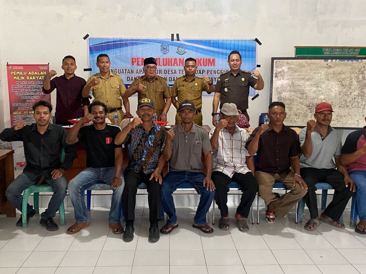 Lagi, Kejaksaan Beri Penyuluhan Hukum ke Aparat Desa dan Warga