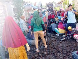 Pemdes Kabawa Kole Pakai Aspal Buton untuk Jalan Lingkungan