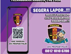 Polres Buton Buka Layanan Nomor Pengaduan WhatsApp (WA) 0812 1010 6700