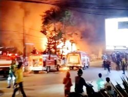 Gedung Penyimpanan Arsip Eks KPPN Baubau Ludes Terbakar