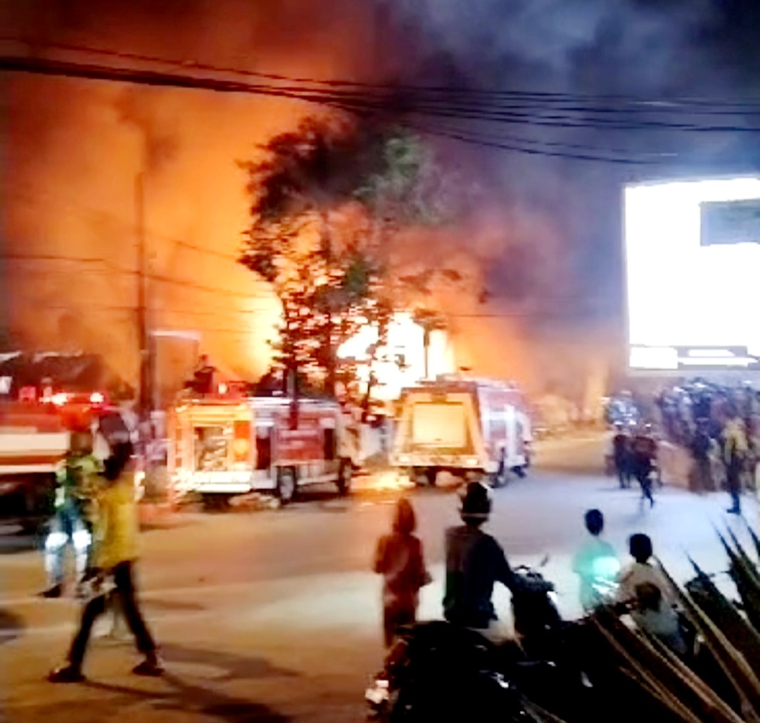 Gedung Penyimpanan Arsip Eks KPPN Baubau Ludes Terbakar