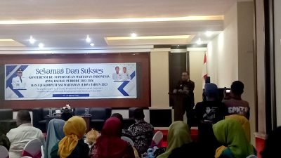 Walikota Baubau Buka Konfrensi Ke VI PWI Baubau