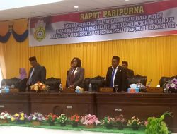 Setelah Dianulir, LKPJ Pj Bupati Buton Ditetapkan Sebagai Perda