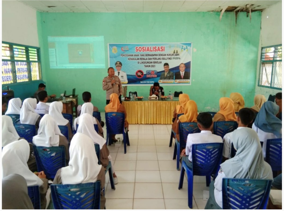 Sat Binmas Polres Buton "Goes to Shcoll"