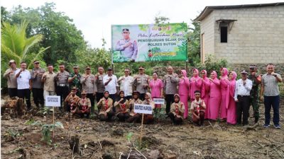 Lakukan Penghijauan, Polri Gagas Tanam Pohon Serentak Hari Ini