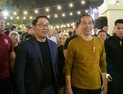 Kunker ke Bandung, Presiden Jokowi Ngopi di Park Cikutra