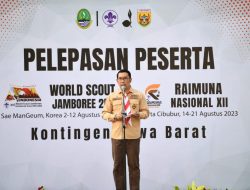 Wakili Indonesia di Jambore Pramuka Dunia, Ridwan Kamil Lepas Kepergian Kontingen Jabar