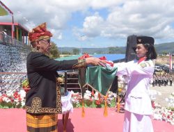 Pj. Bupati Bupati Buton, Pimpin Upacara Peringatan Hut – 78 RI