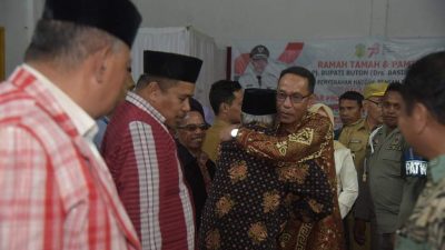 Pj Bupati Basiran Pamitan ke Masyarakat