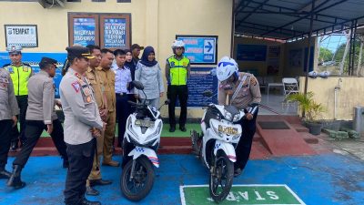 Kapolres Buton Launching Sirkuit Terbaru Praktik SIM C
