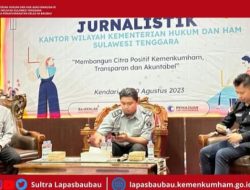 Humas Lapas Baubau Ikuti Pelatihan Jurnalistik