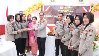 Kapolres Buton Peringati HUT Polwan