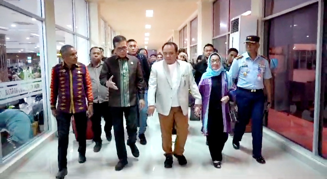 Pasca Dilantik di Jakarta, Pj Gubernur Tiba di Kendari