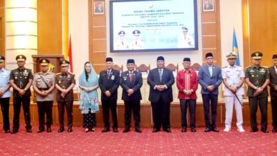 Pj. Gubernur Sultra Sertijab dari Gubernur dan Wagub Sultra Periode 2018-2023