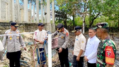 Polres Buton Serahkan Bantuan Sumur Bor dan Pompa Air