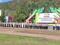 Polres Buton Peringati Hari Olahraga Nasional 2023