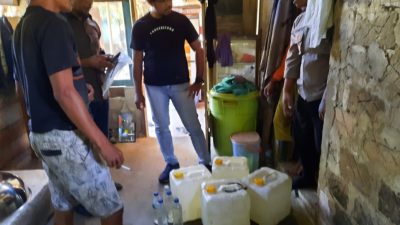 Polsek Lasalimu Gelar Operasi Cipkon Jelang Pesta Adat