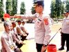 Siram Air Bunga, Lima Personil Bintara Remaja Resmi Bertugas Di Polres Buton