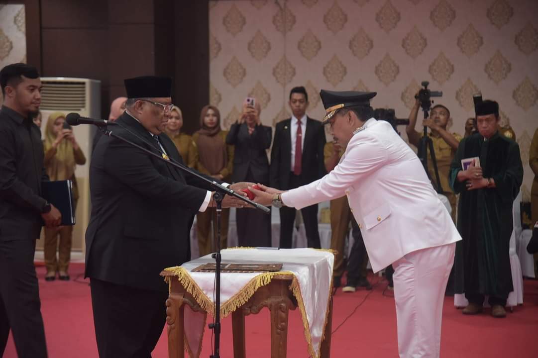 Gubernur Sultra lantik Pj. Bupati Buton dan Kolaka Utara