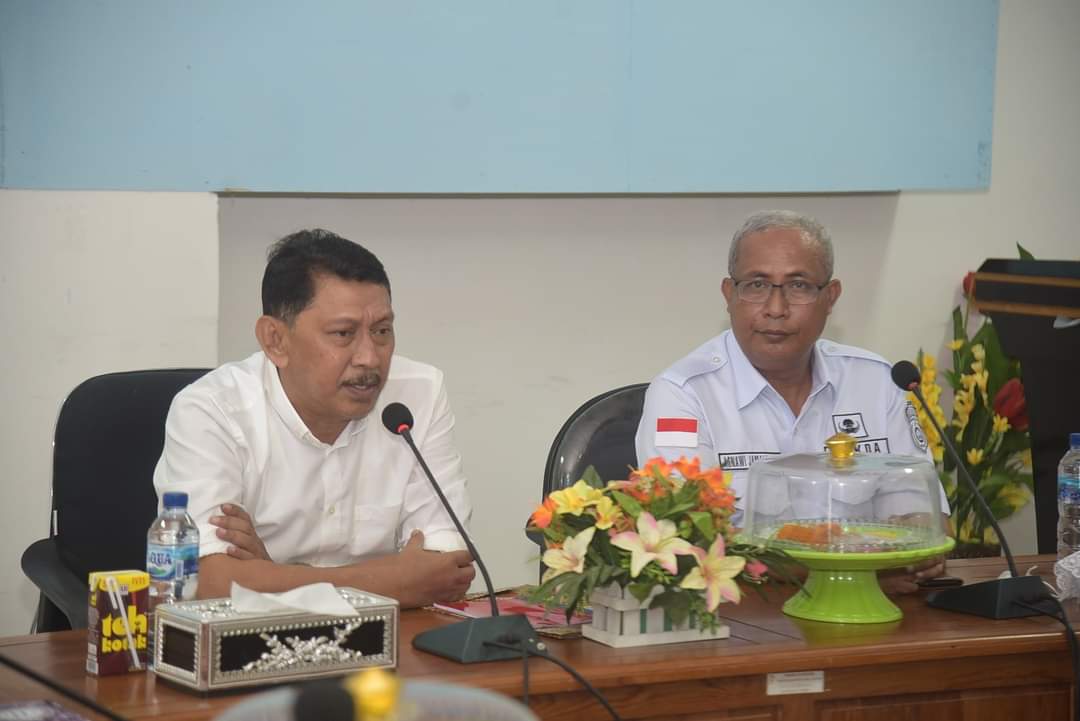 Hari Pertama Berkantor Pj. Bupati Buton Tatap Muka dengan OPD