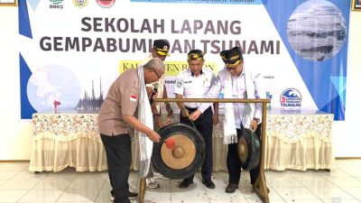 BMKG Gelar Sekolah Lapang Gempa Bumi dan Tsunami di Buton