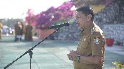 Pimpin Apel Perdana, Pj. Bupati Buton : Pekerjaan adalah Sebuah Penghormatan