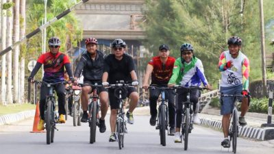 Pj Gubernur Gelar Olahraga Bareng