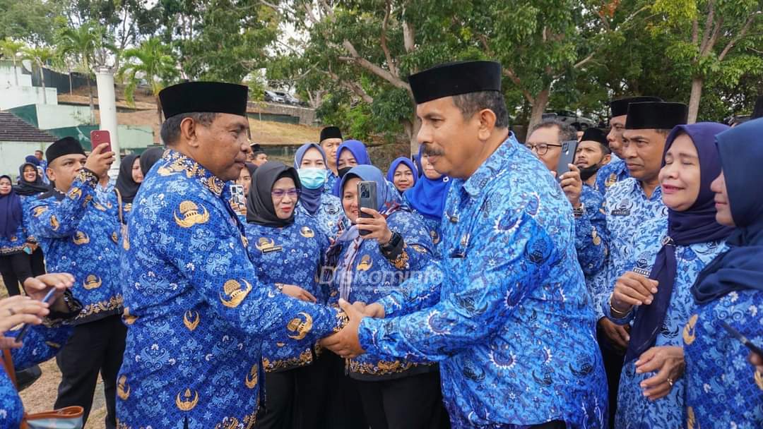 Penuh Haru, Pamit Wali Kota Baubau Pada ASN