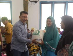Lagi, Pj. Bupati Buton Launching Bantuan Pangan Beras Nasional di Kecamatan Wabula