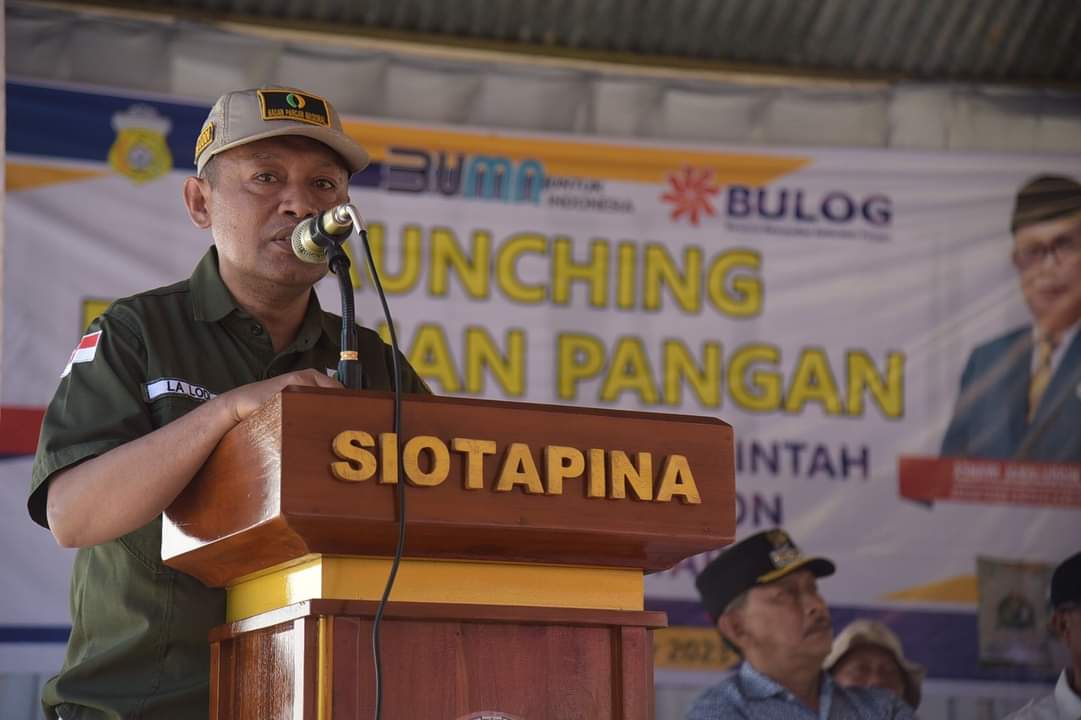 Kunjungi Siotapina, Pj. Bupati Buton Lounching Cadangan Pangan Beras Kunjungi Siotapina, Pj. Bupati Buton Lounching Cadangan Pangan Beras