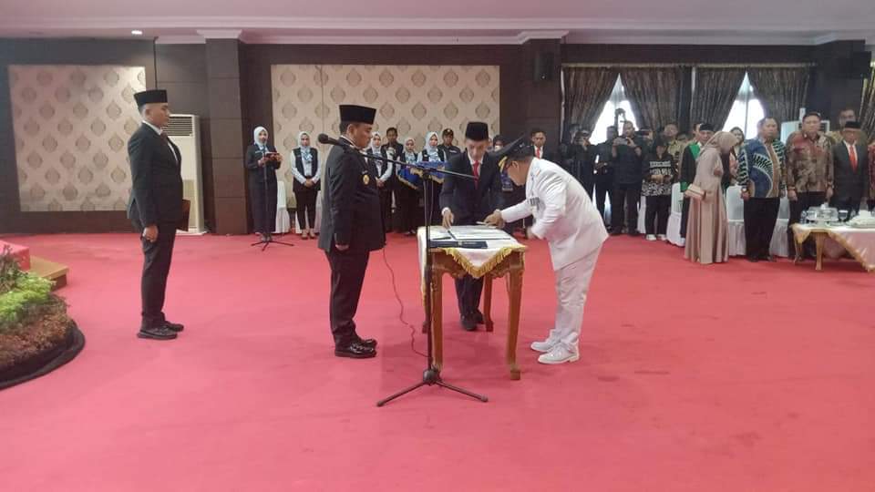 Pj Gubernur Sultra Lantik Pj Bupati Konawe dan Pj Walikota Baubau