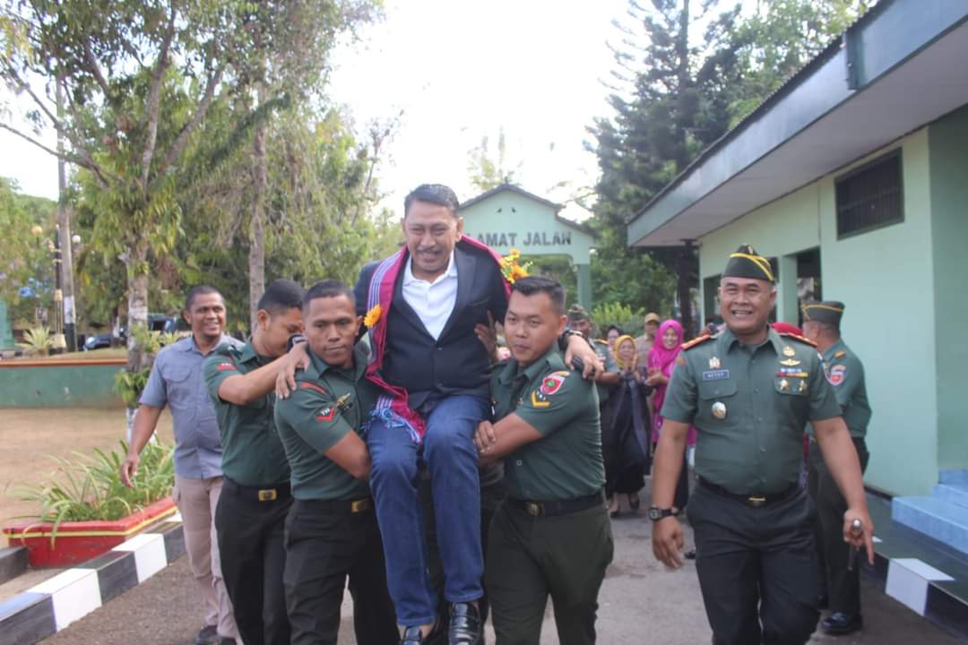 Pj. Bupati Buton Silaturahim dengan Dandim