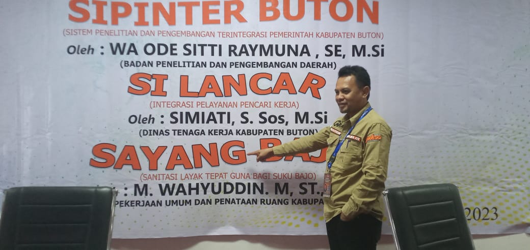 Kadis PU Buton Garap Program "Sayang Bajo"