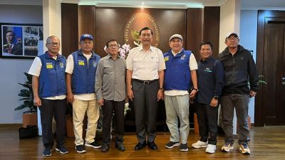 Terima Kunjungi Ketum Terpilih dan Rombongan, LBP 'Support' Program Unggulan PWI