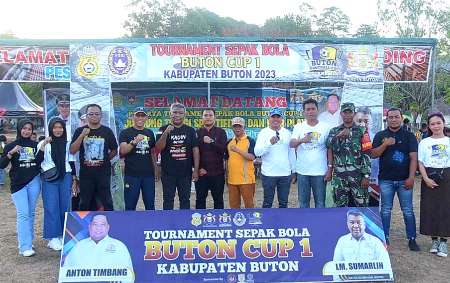 Kadin Buton Gelar Sepak Bola Buton Cup