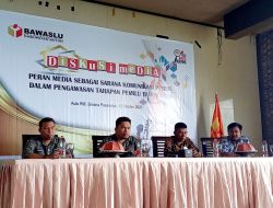 Jelang Pemilu, Bawaslu Gelar Diskusi Bersama Media di Buton