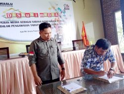 Sinergi dalam Mengawas Pemilu, Bawaslu Teken MoU dengan PWI