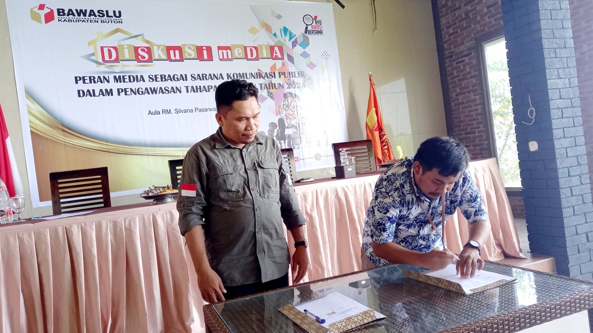 Sinergi dalam Mengawas Pemilu, Bawaslu Teken MoU dengan PWI