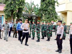 Pam Pemilu Polres Buton Gelar Pasukan Operasi Mantab Brata