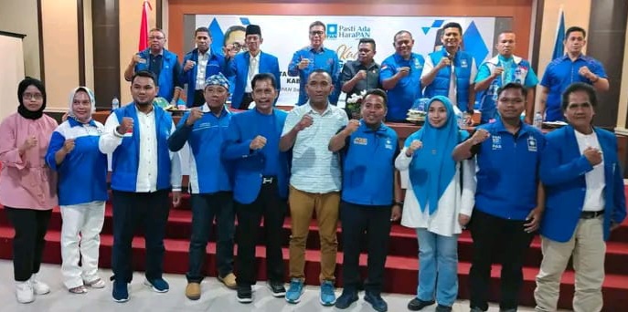 Matangkan Persiapan Pilcaleg, H Abdurrahman Saleh Temu Kader dan Caleg PAN di Wilayah Kepton