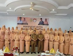 Perdana Pj. Bupati Buton Tatap Muka dengan DWP