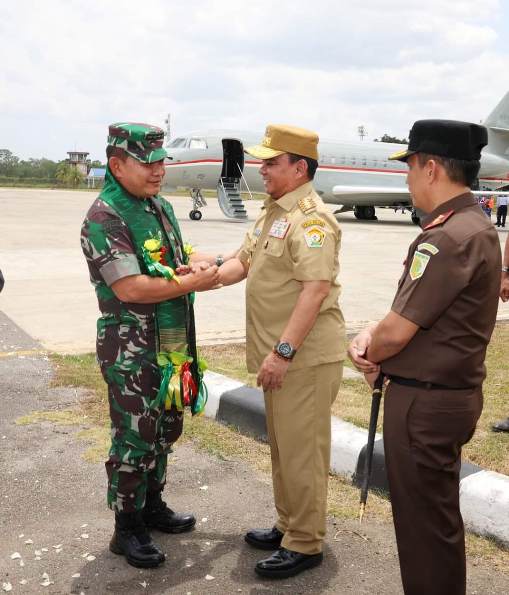 Penyambutan KASAD Jendral TNI Dudung Abdurachman