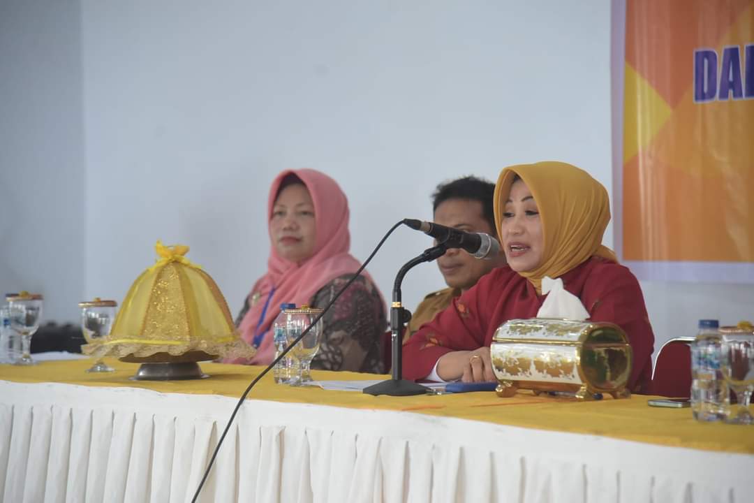 Ketua TP PKK Buton Hadiri Sosialisasi dan Advokasi Pembinaan Paud