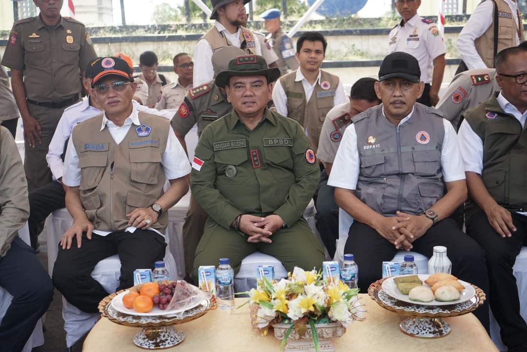 Pj. Bupati Buton Hadiri Apel Siaga Pengurangan Risiko Bencana Nasional
