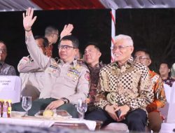 Sekda Sultra bersama Kepala BNPB RI hadir di Malam Pagelaran Budaya